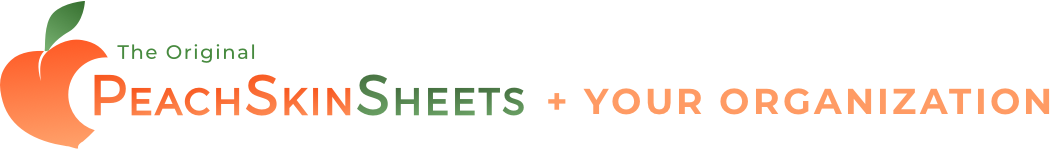 Partner with PeachSkinSheets®