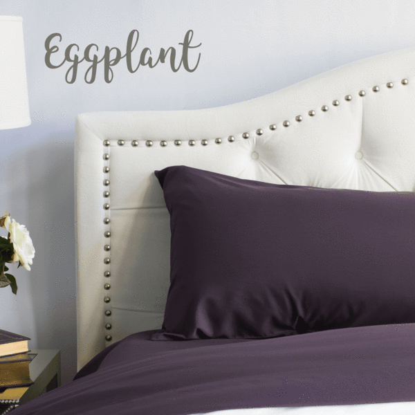 Eggplant Sheet Set