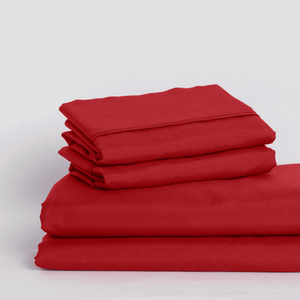 Red Velvet Sheet Set