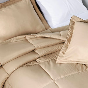 Almond Ivory Oversized Comforter Set