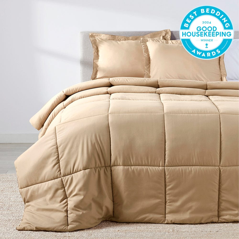 Almond Ivory Oversized Comforter Set