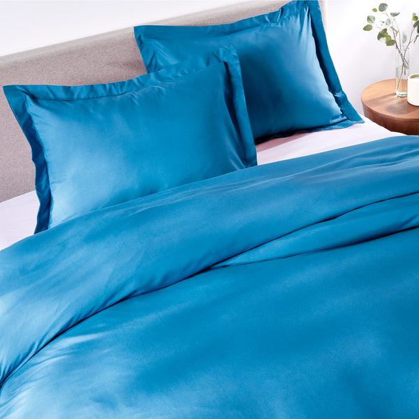 Load image into Gallery viewer, Bahama Blue Duvet Cover Set