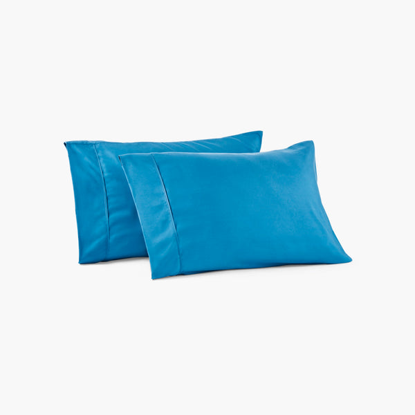 Load image into Gallery viewer, Bahama Blue Pillowcase Set