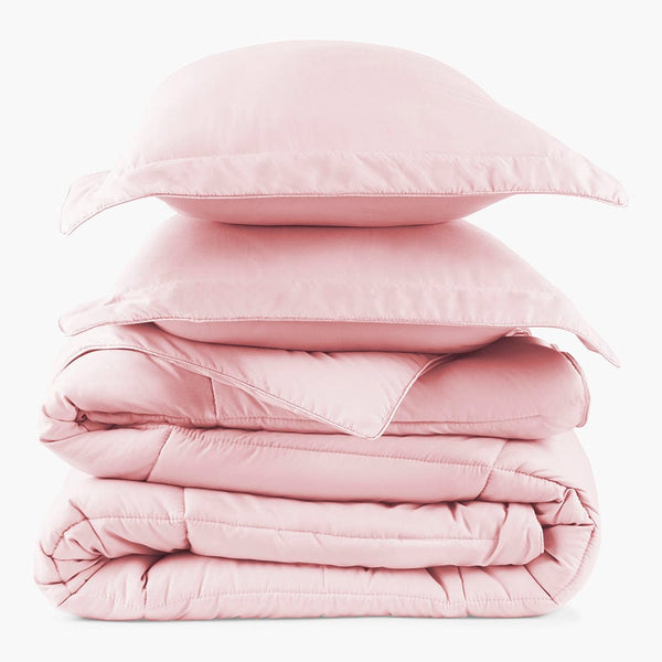 Load image into Gallery viewer, Cotton Candy Pink Oversized Comforter Set