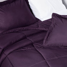 Load image into Gallery viewer, Eggplant Oversized Comforter Set