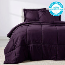 Load image into Gallery viewer, Eggplant Oversized Comforter Set