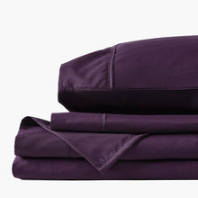 Load image into Gallery viewer, Eggplant Sheet Set