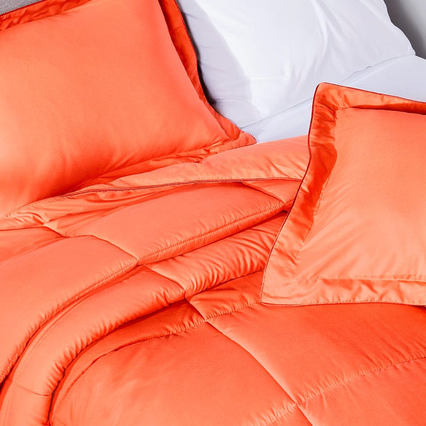 Load image into Gallery viewer, Hot Coral Oversized Comforter Set