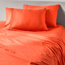 Load image into Gallery viewer, Hot Coral Sheet Set