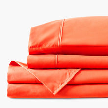 Load image into Gallery viewer, Hot Coral Sheet Set