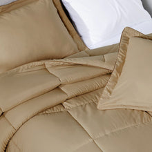 Load image into Gallery viewer, Light Mocha Oversized Comforter Set