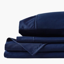 Load image into Gallery viewer, Mariner Blue (Navy) Sheet Set
