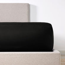 Load image into Gallery viewer, Midnight Black Sheet Set