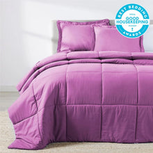 Load image into Gallery viewer, Purple Orchid Oversized Comforter Set