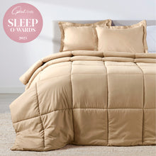 Load image into Gallery viewer, Almond Ivory Oversized Comforter Set