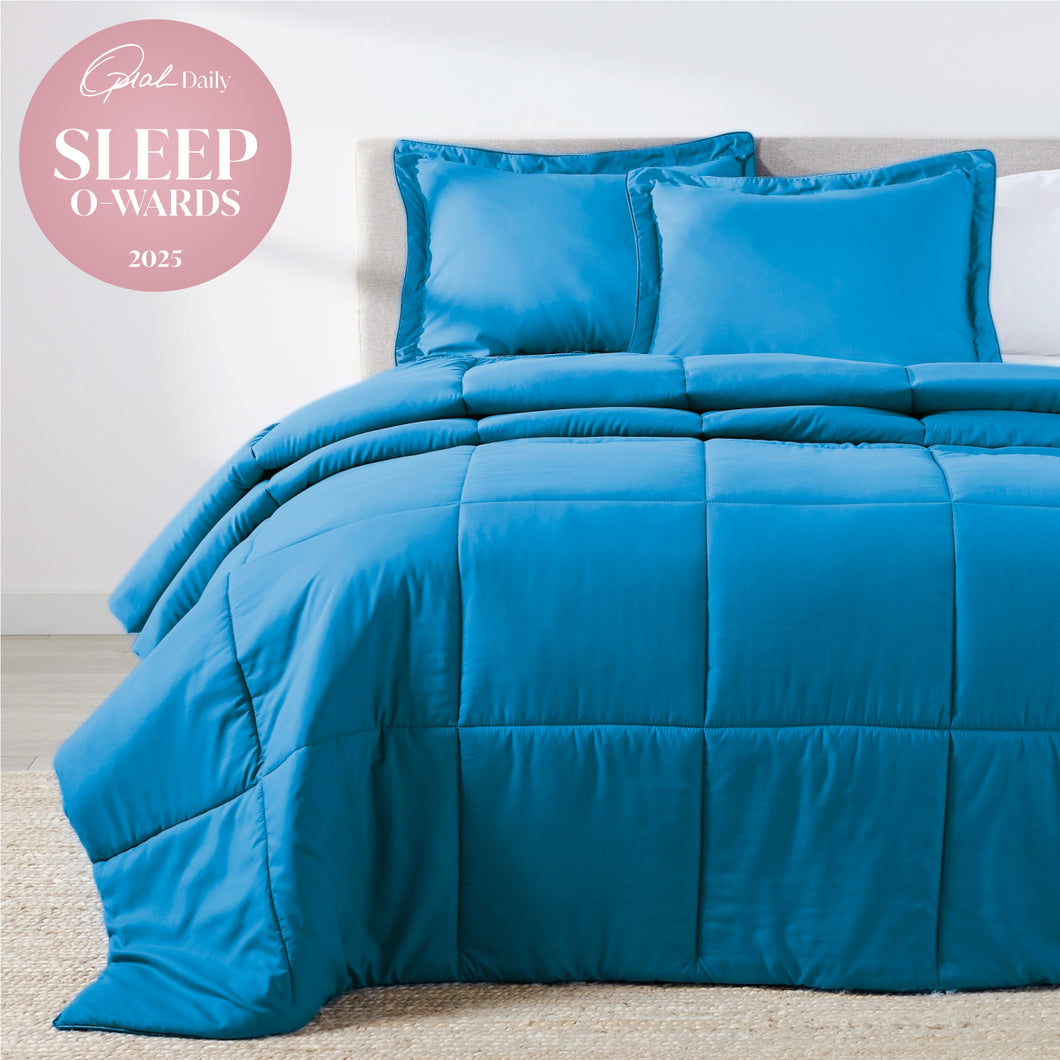 Bahama Blue Oversized Comforter Set