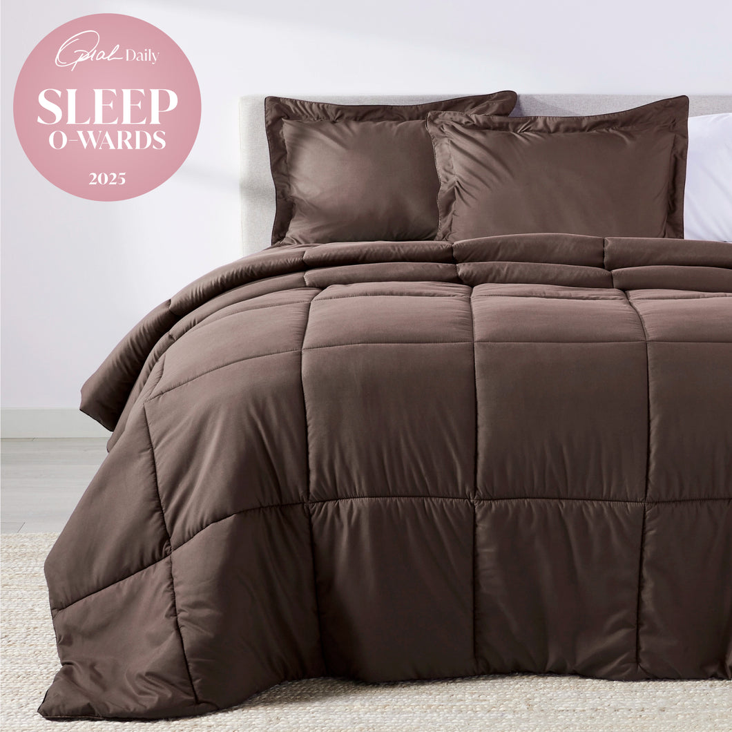 Chocolate Oversized Comforter Set