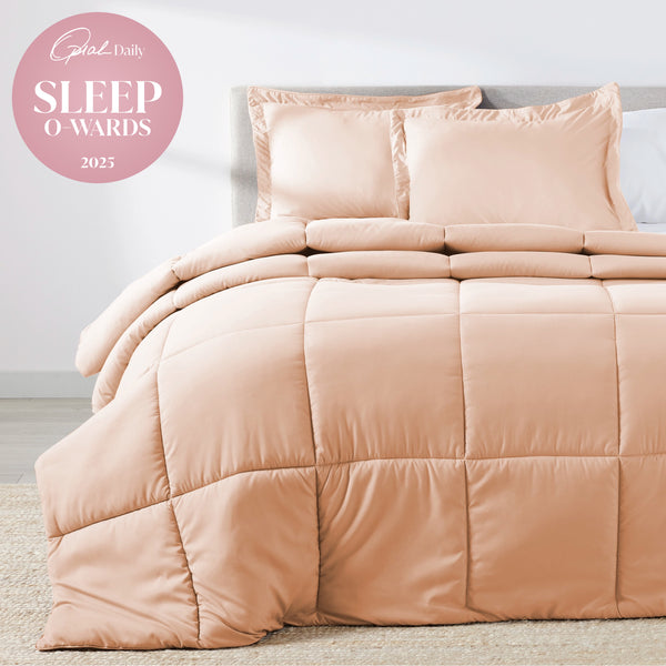 Load image into Gallery viewer, Perfect Peach Oversized Comforter Set
