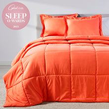 Load image into Gallery viewer, Hot Coral Oversized Comforter Set