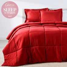 Load image into Gallery viewer, Red Velvet Oversized Comforter Set
