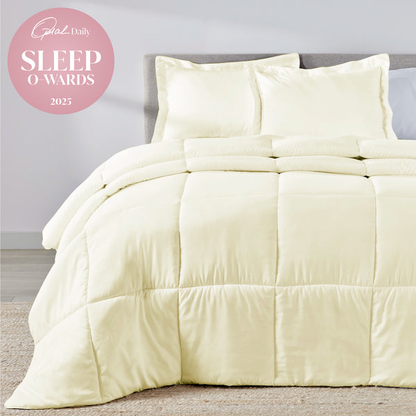 Load image into Gallery viewer, Vanilla Bean Oversized Comforter Set