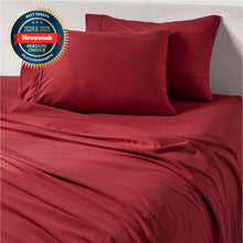 Load image into Gallery viewer, Deep Crimson Red Sheet Set