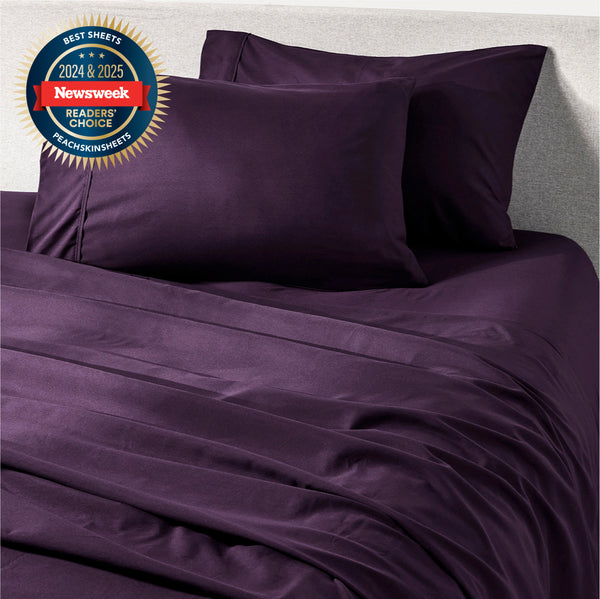Load image into Gallery viewer, Eggplant Sheet Set