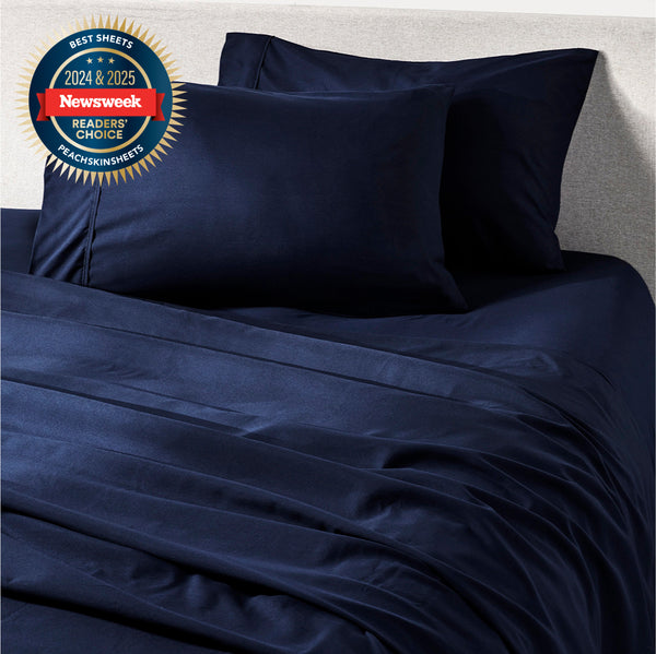 Load image into Gallery viewer, Mariner Blue (Navy) Sheet Set