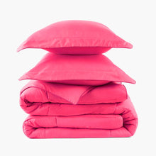 Load image into Gallery viewer, Passion Pink Oversized Comforter Set