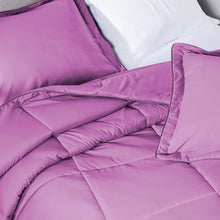 Load image into Gallery viewer, Purple Orchid Oversized Comforter Set