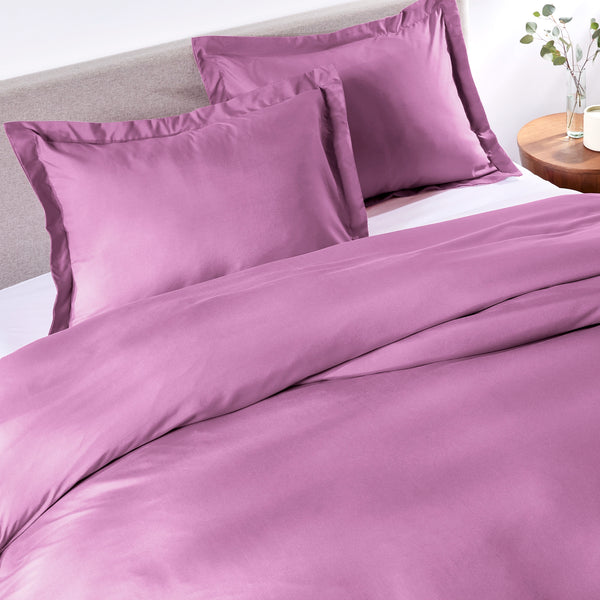 Load image into Gallery viewer, Purple Orchid Duvet Cover Set