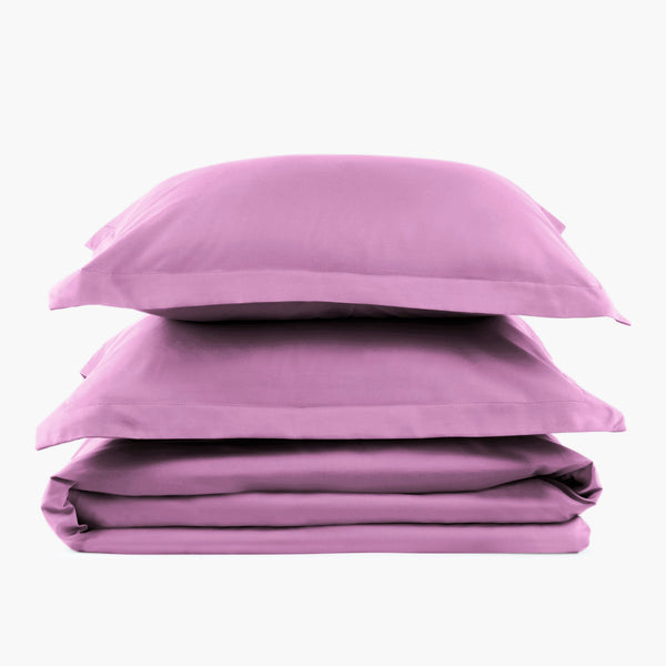 Load image into Gallery viewer, Purple Orchid Duvet Cover Set