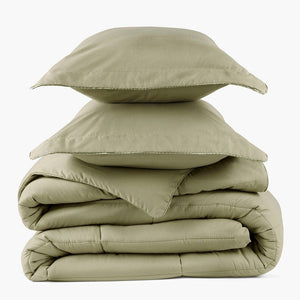 Sage Green Oversized Comforter Set