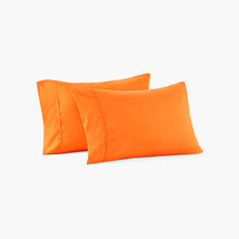 Load image into Gallery viewer, Sunkissed Orange Pillowcase Set