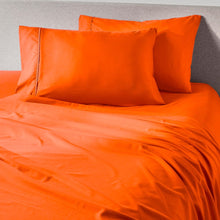 Load image into Gallery viewer, Sunkissed Orange Sheet Set