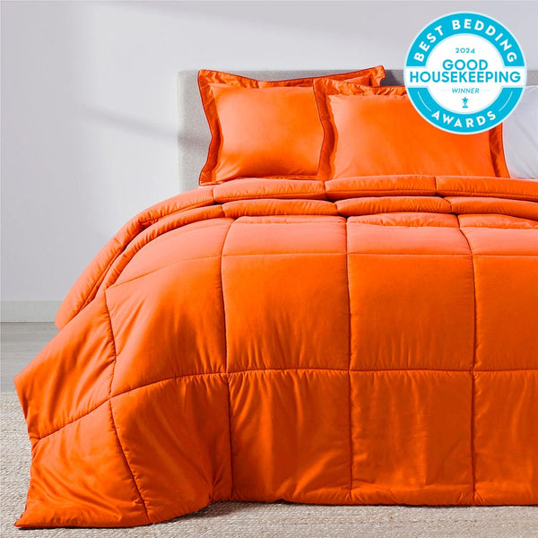 Load image into Gallery viewer, Sunkissed Orange Oversized Comforter Set