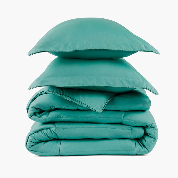 Load image into Gallery viewer, The Real Teal Oversized Comforter Set