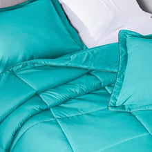 Load image into Gallery viewer, Tiki Turquoise Oversized Comforter Set