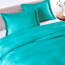 Load image into Gallery viewer, Tiki Turquoise Duvet Cover Set