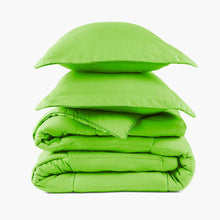 Load image into Gallery viewer, Tropical Lime Oversized Comforter Set