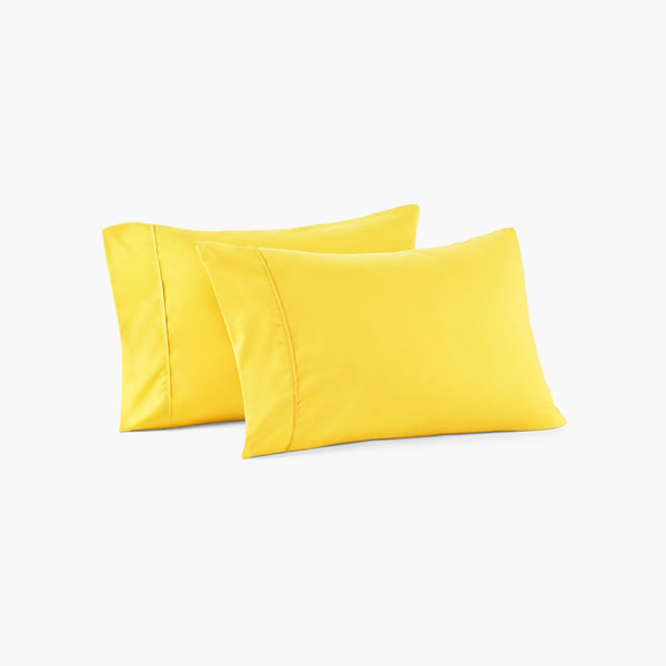Load image into Gallery viewer, Zesty Lemon Pillowcase Set
