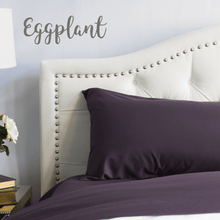 Load image into Gallery viewer, Eggplant Sheet Set
