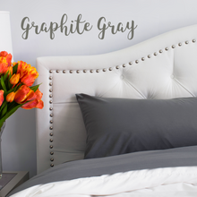 Load image into Gallery viewer, Graphite Gray Sheet Set