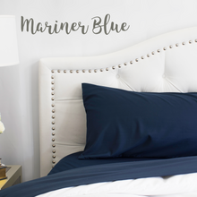 Load image into Gallery viewer, Mariner Blue (Navy) Sheet Set
