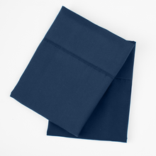 Load image into Gallery viewer, Mariner Blue (Navy) Pillowcase Set
