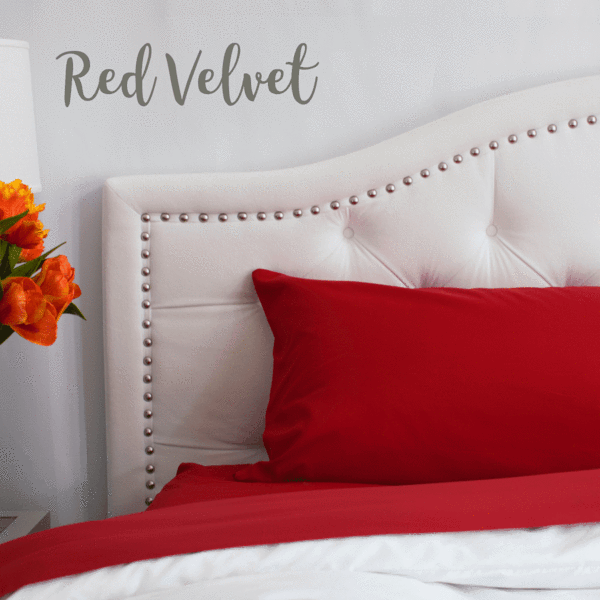 Red Velvet Sheet Set