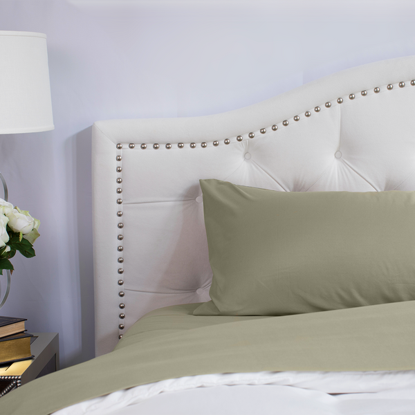 Load image into Gallery viewer, Sage Green Pillowcase Set