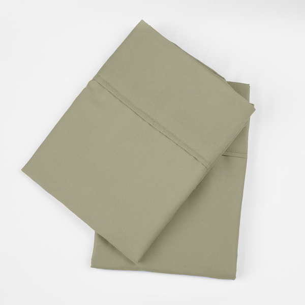 Load image into Gallery viewer, Sage Green Pillowcase Set