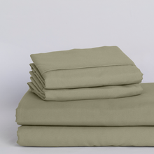 Load image into Gallery viewer, Sage Green Sheet Set