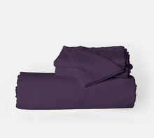 Load image into Gallery viewer, Eggplant Duvet Cover Set